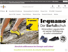 Tablet Screenshot of energieundleben.de